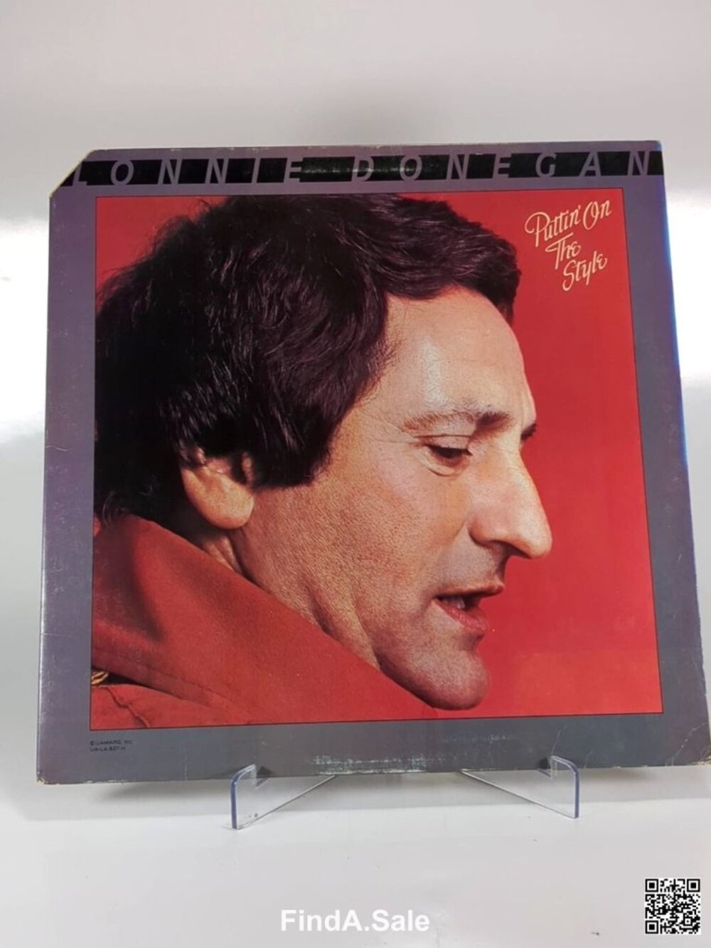 Vinyl LP, Lonnie Donegan Puttin' On The Style, United Artists Records